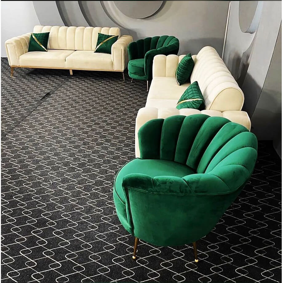 green Modern Sofa