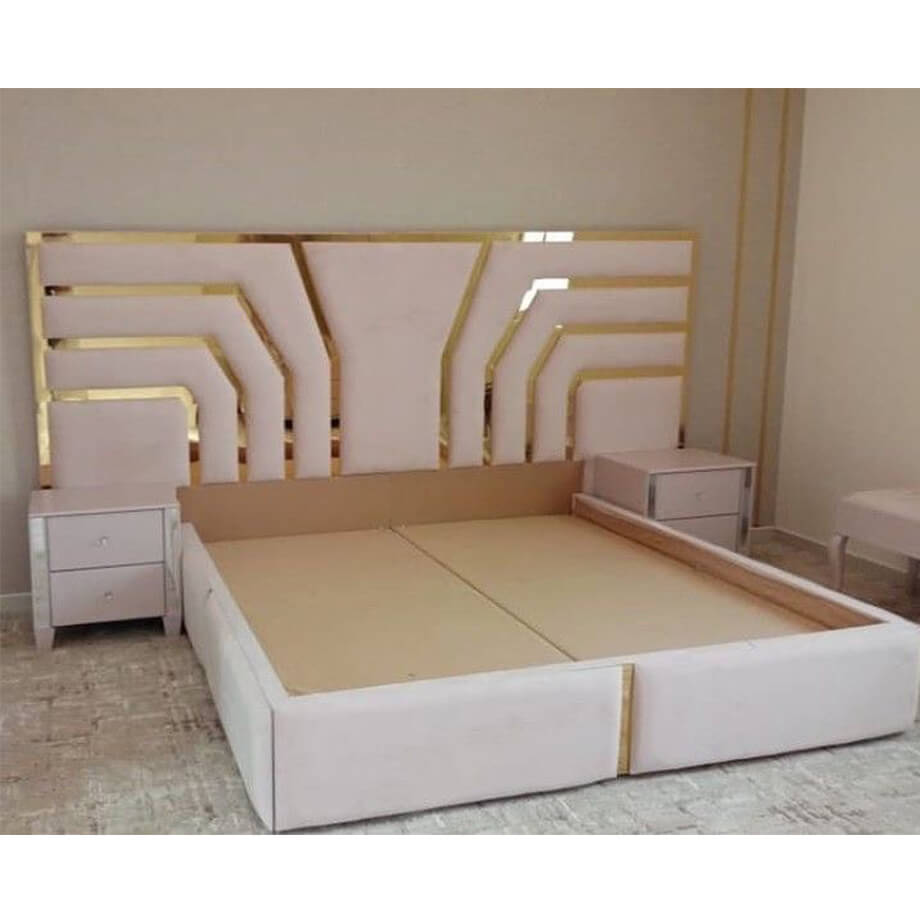 modern mirror beds